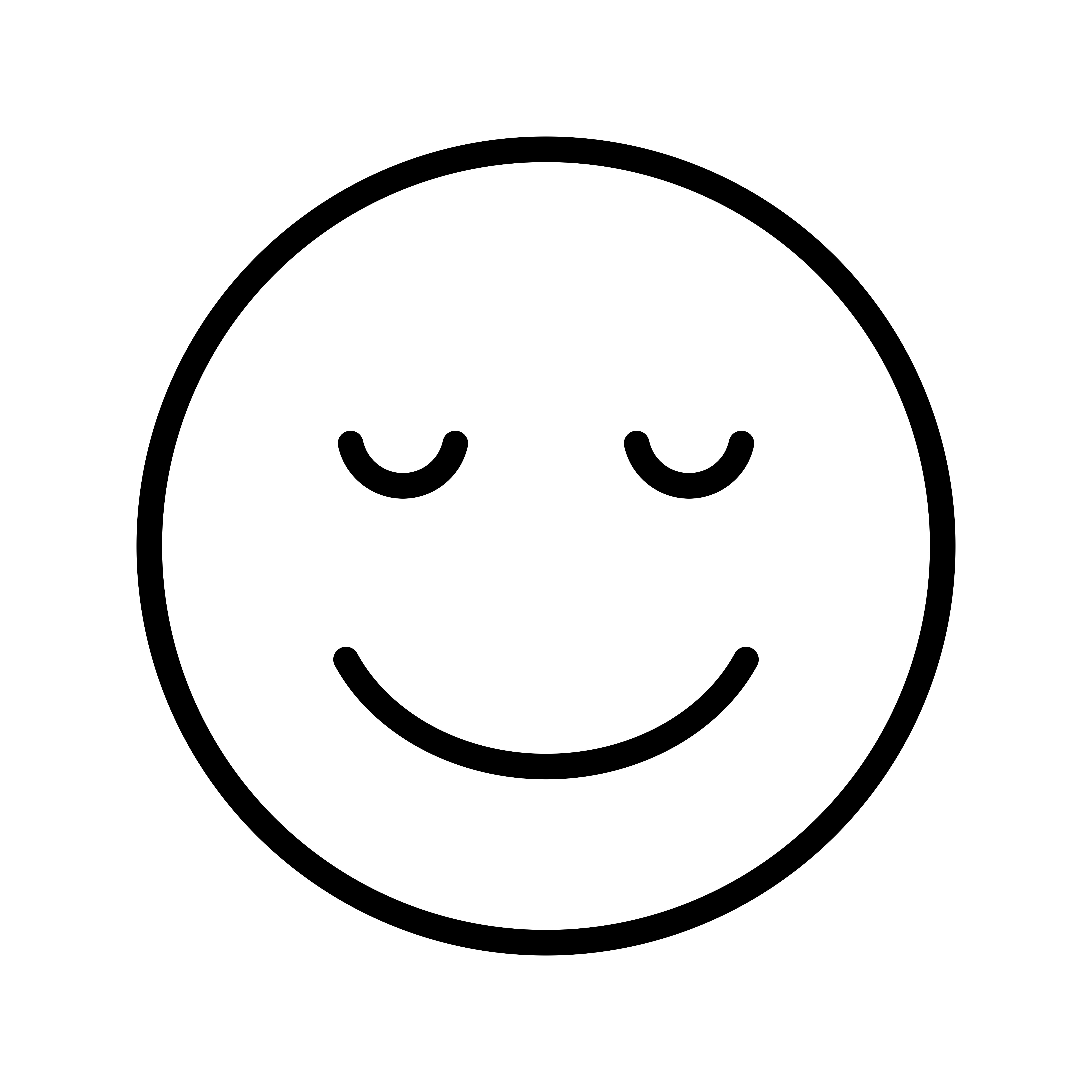 Calm Emoji Vector Icon 376863 Vector Art at Vecteezy