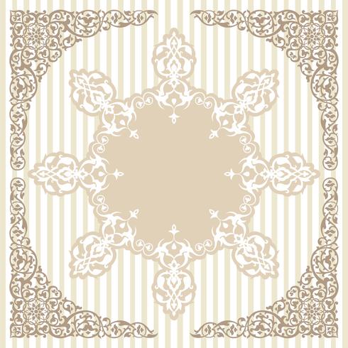 Seamless Ornamental Floral Pattern Background vector