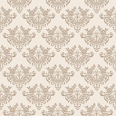 Seamless Ornamental Floral Pattern Background vector
