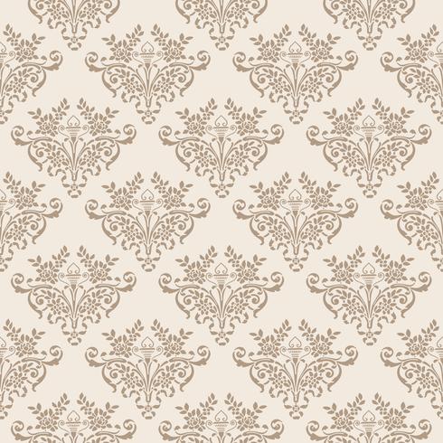 Fondo floral ornamental inconsútil vector