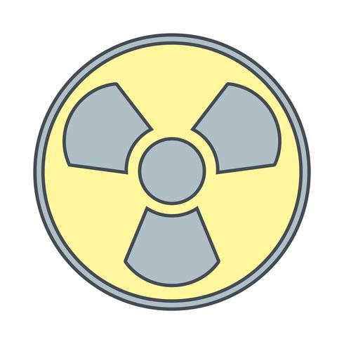 Radiation Vector Icon