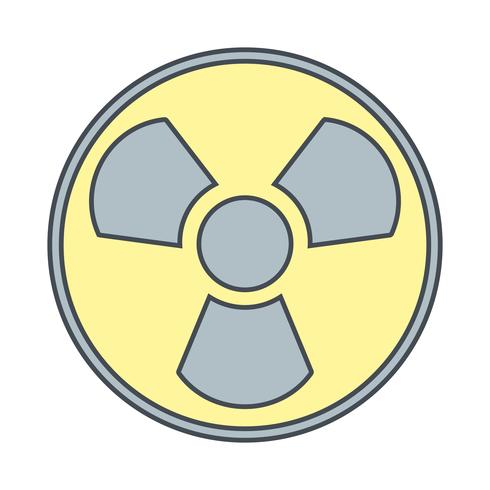 Radiation Vector Icon