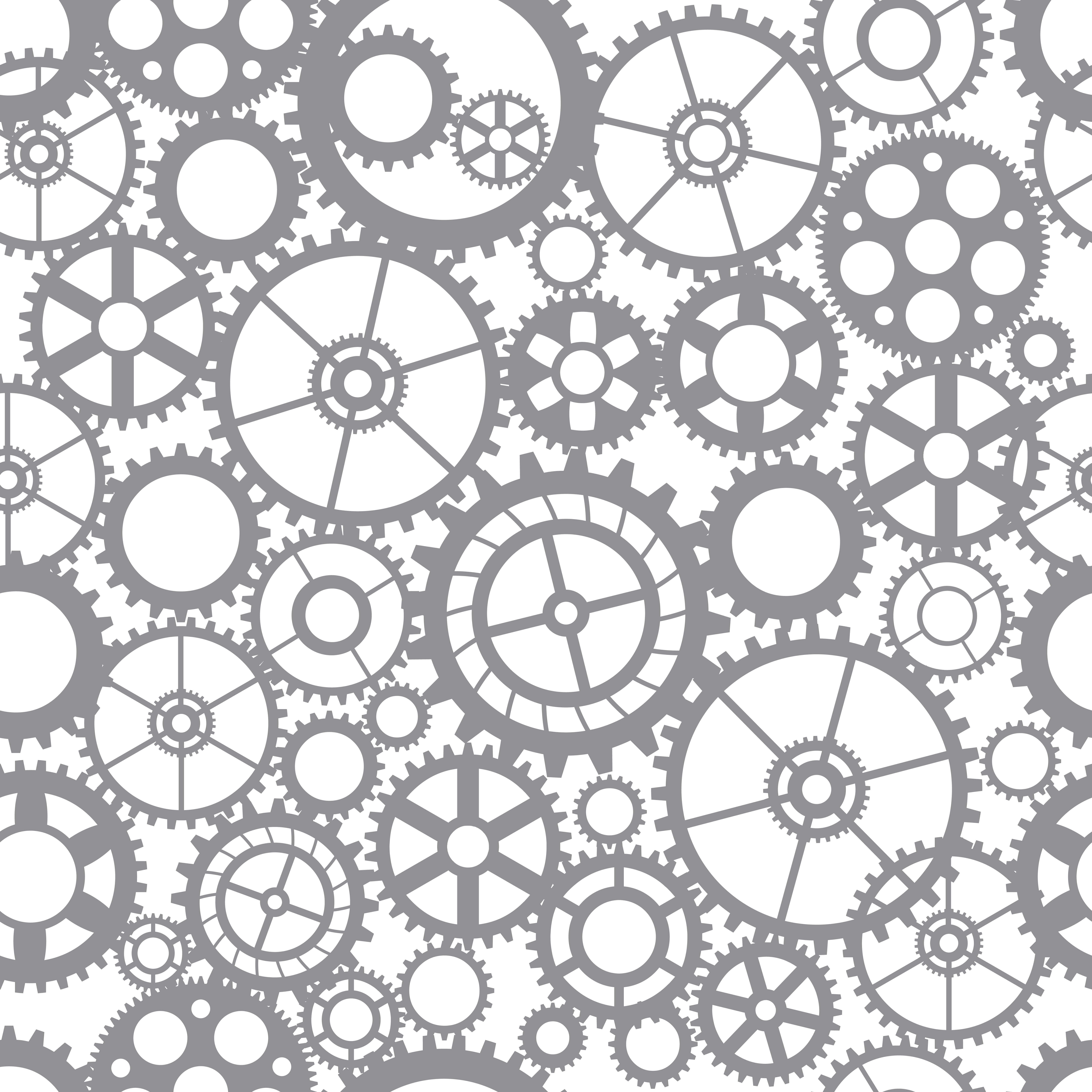 Download Pattern silhouette cut gears - Download Free Vectors, Clipart Graphics & Vector Art