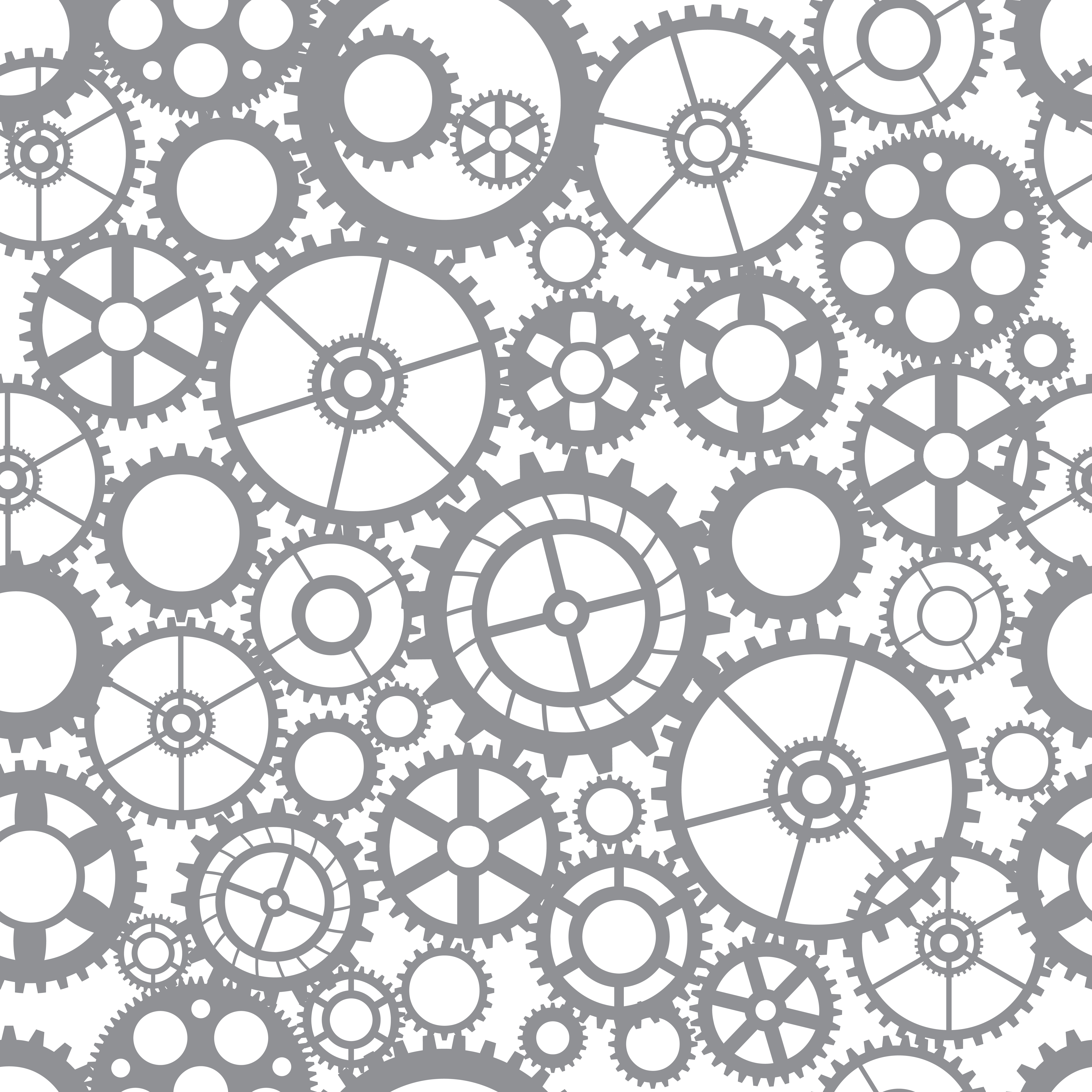 Download Pattern silhouette cut gears - Download Free Vectors ...