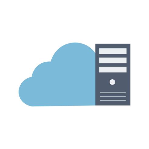 Cloud Data Vector Icon