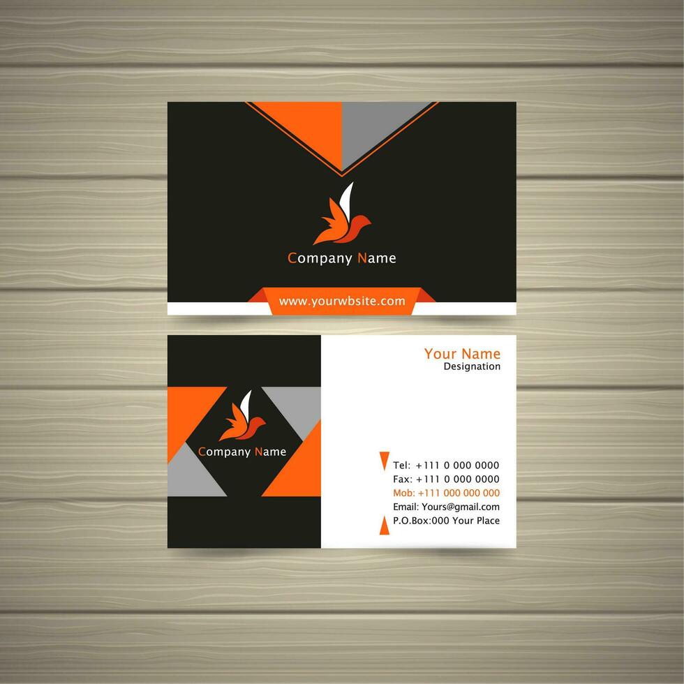 New Model Business Card vector