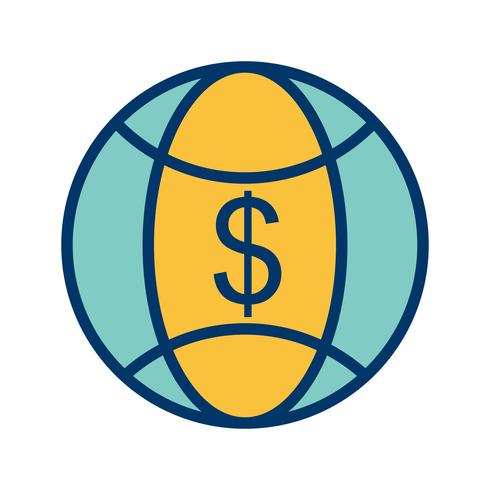 World Money Vector Icon