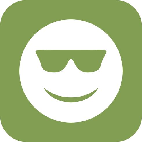 Icono de Vector Emoji fresco