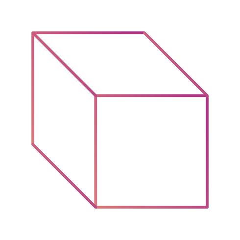 Cube Vector Icon