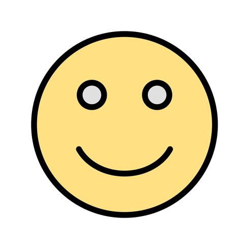 feliz emoji vector icon