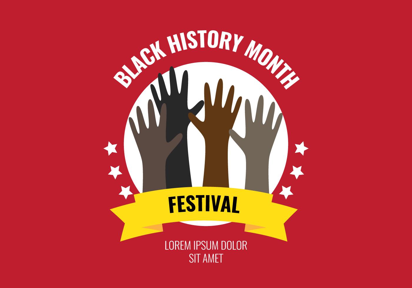 Black History Month Festival 377482 Vector Art at Vecteezy