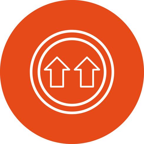 Vector Give Way IconVector Give Way Icon