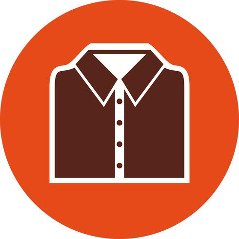 Icono de Vector de camisa de escuela