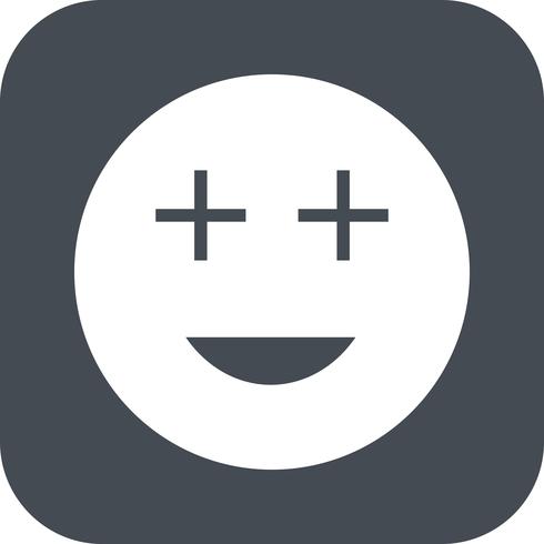 Icono de Vector de Emoji positivo