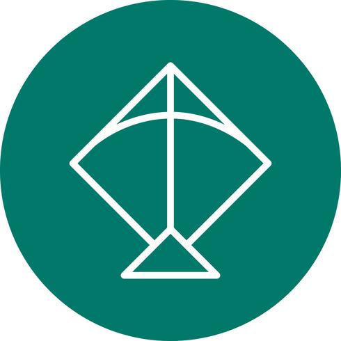 Kite Vector Icon