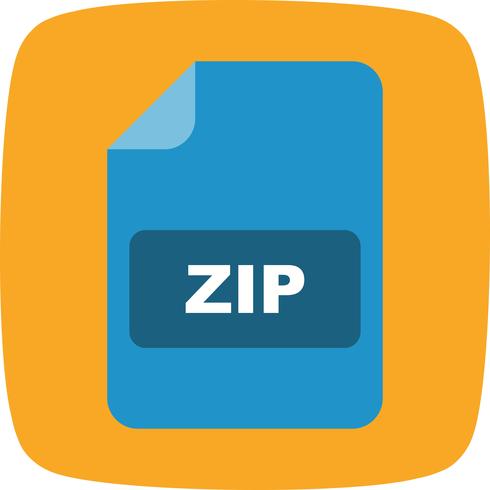 icono de vector zip