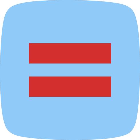 Equal To Vector Icon