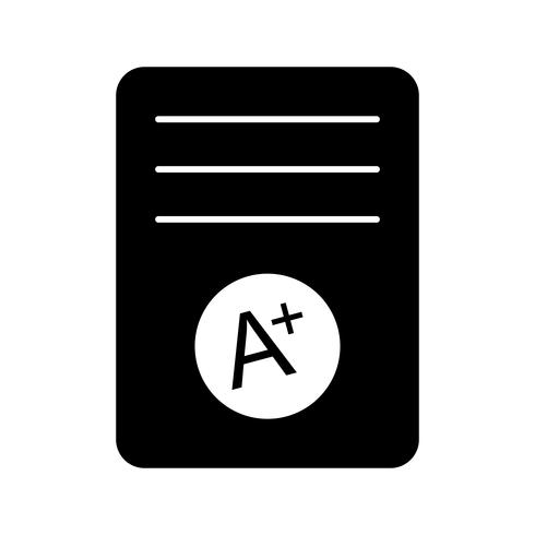 A Grade Vector Icon