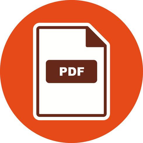 PDF Vector Icon