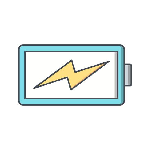 Charging Battery Vector Icon