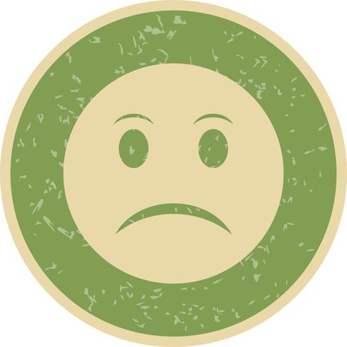 Angry Emoji Vector Icon