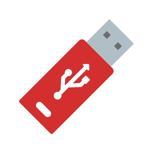 Icono de vector usb