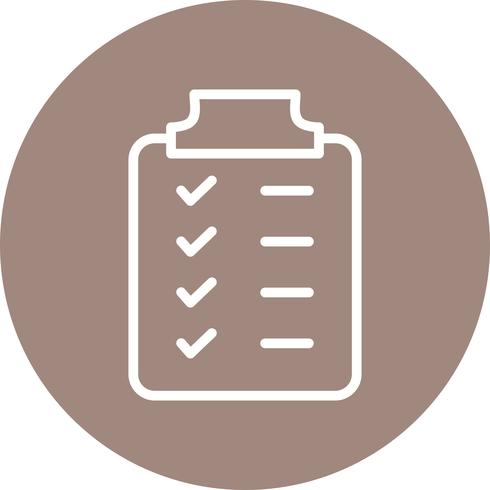 Planning Vector Icon
