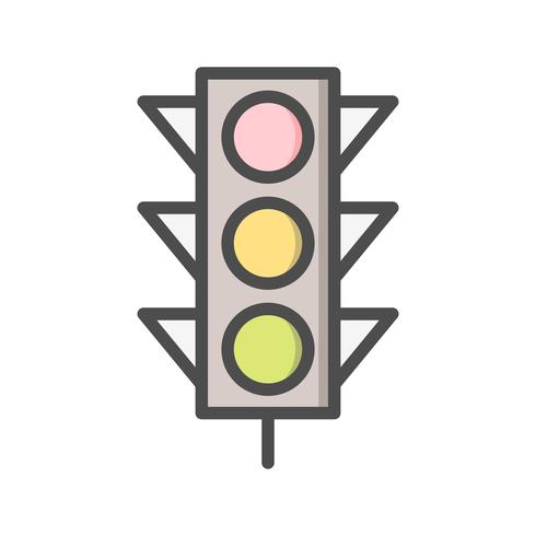 Vector Light signals Icon