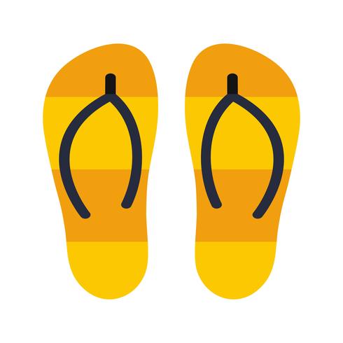 Slippers Vector Icon