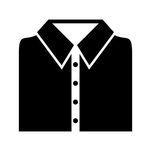 Icono de Vector de camisa de escuela