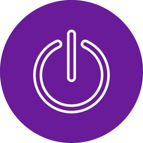 Shutdown Vector Icon