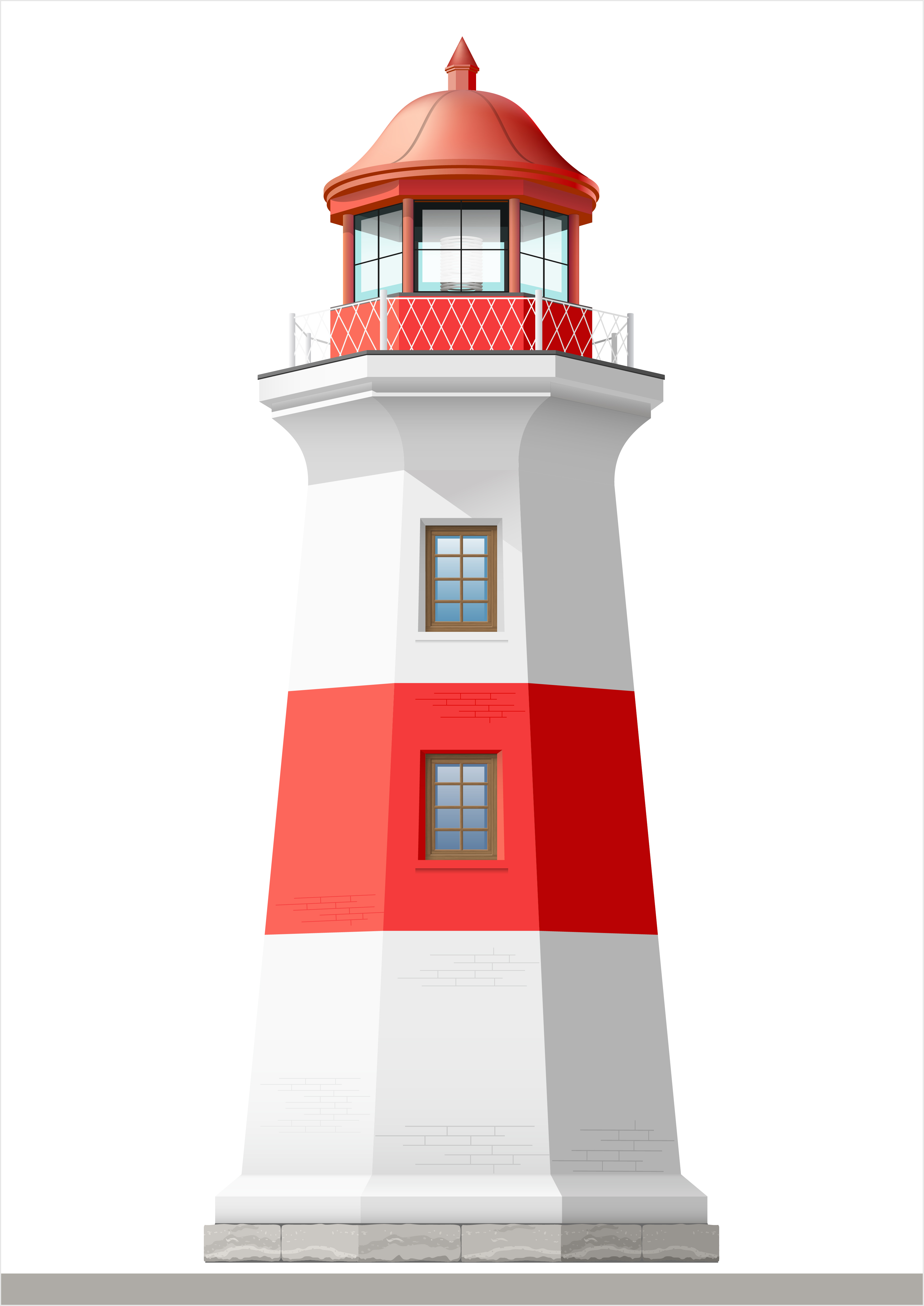 Download Bright sea lighthouse - Download Free Vectors, Clipart ...