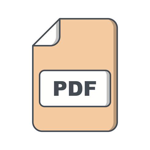 PDF Vector Icon