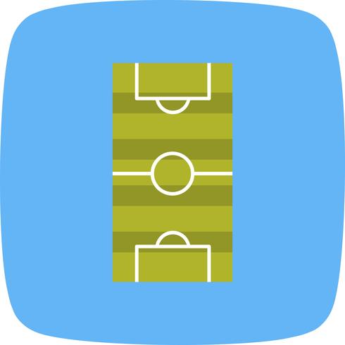 Icono de Vector de campo de fútbol