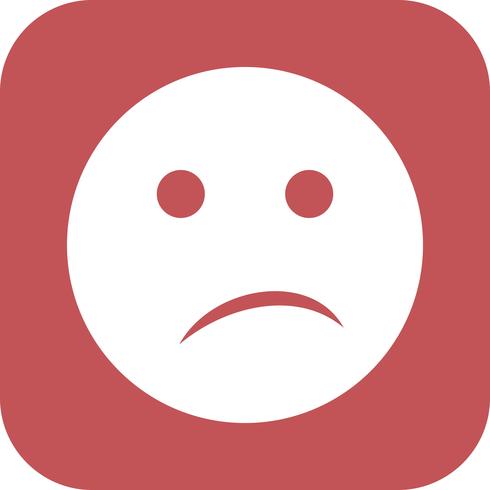 Emoji confundido Vector icono