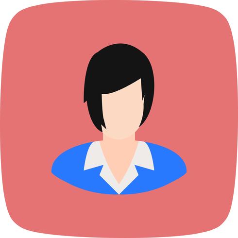 Female Scientist Vector Icon