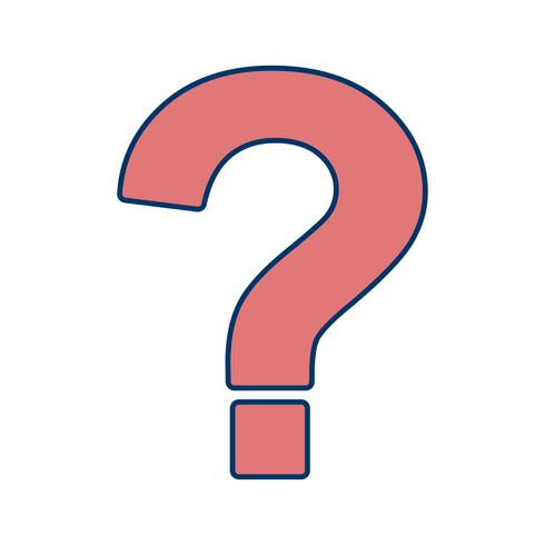 Question Mark Vector Icon