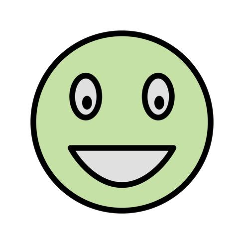Emoji riendo Vector icono
