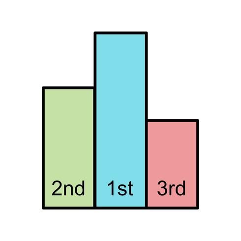 Icono de Vector de tablas de líderes