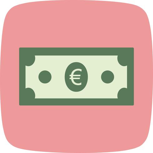 icono de vector euro