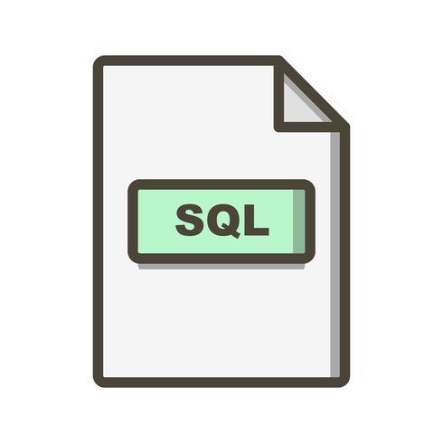 SQL Vector Icon