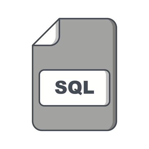 SQL Vector Icon