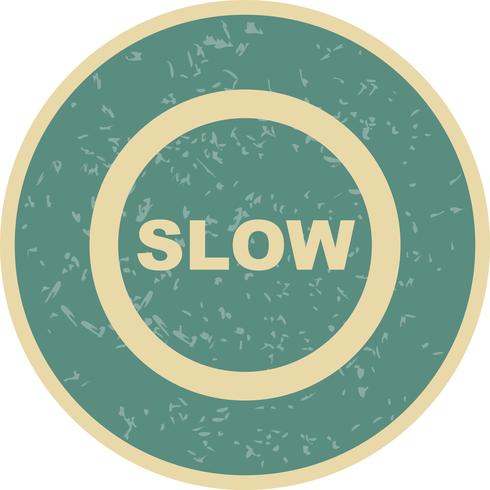 Vector Slow Icon