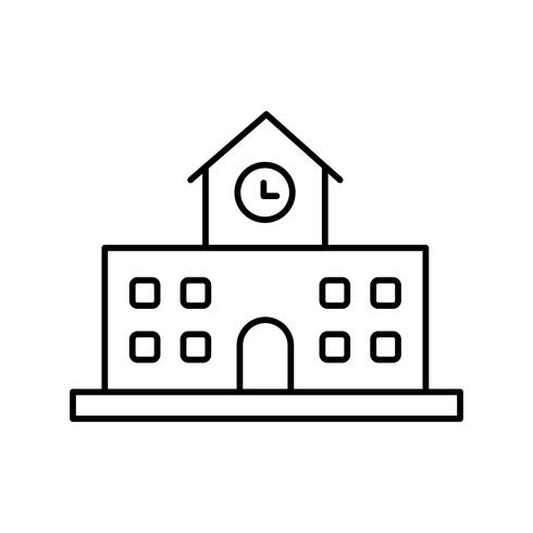 School Vector Icon