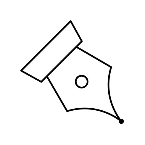 Icono de Vector de punta
