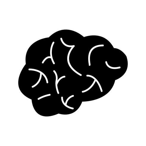 Icono de Vector de cerebro