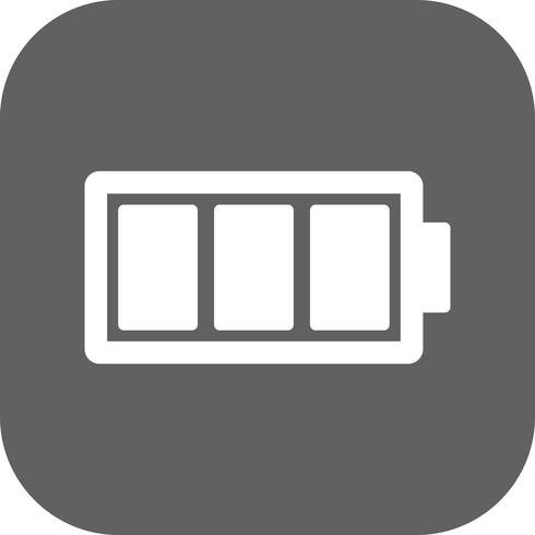 Full Battery Vector Icon