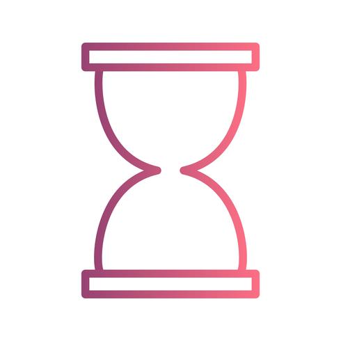 Icono de Vector de reloj de arena