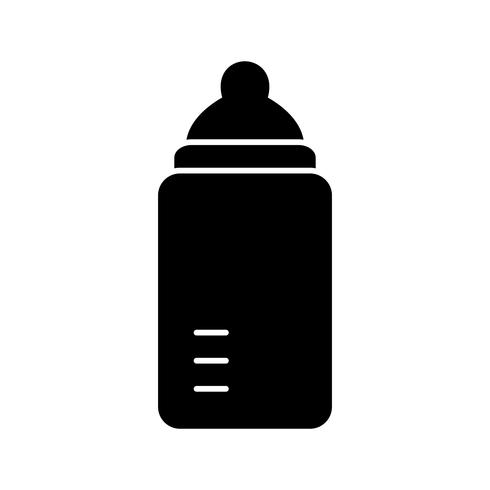 Baby Bottle Vector Icon