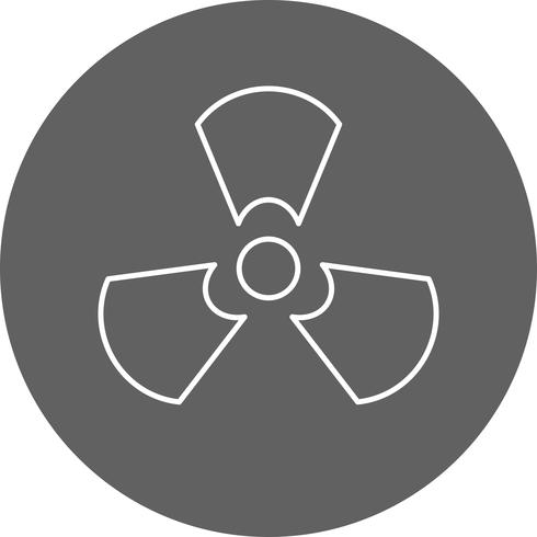 Radiation Vector Icon